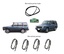 Kit Borrachas Discovery 1 (5 portas) e Discovery 2