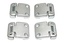 2ND ROW DOOR HINGE KIT SS PUMA FIXINGS