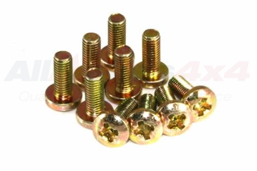 M8 X 20 PAN REC M/SCREWS Z/YELLOW