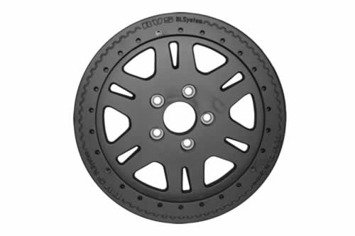BEADLOCK WHEEL - MATT BLACK