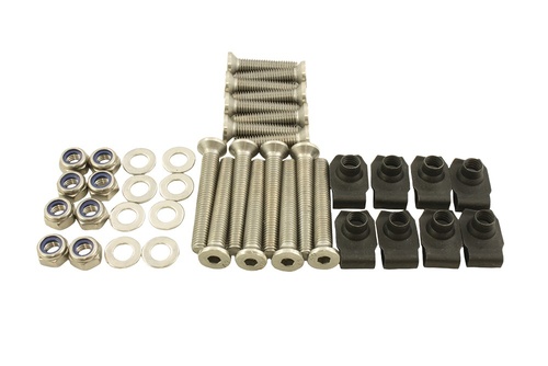 Kit fixação dobradiças 2 portas