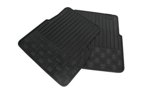 RUBBER MAT SET FRT DEF ALL MODELS