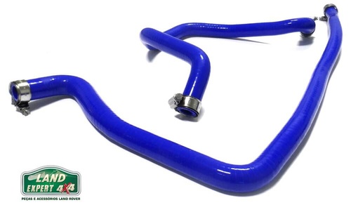 Kit Tubos agua silicone Def 90/110 TD5 C/Abraçadeiras