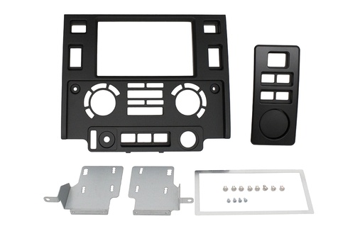 MATT BLACK PUMA DOUBLE DIN UNIT FASCIA