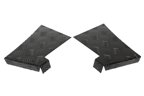 REAR WING PROTECTORS 90 PAIR - BLACK