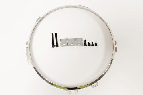 BEZEL SET STAINLESS STEEL