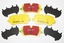 BRAKE PAD REAR YELLOW STUFF
