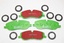 FRT BRAKE PAD SET HIGH PERFORMANCE