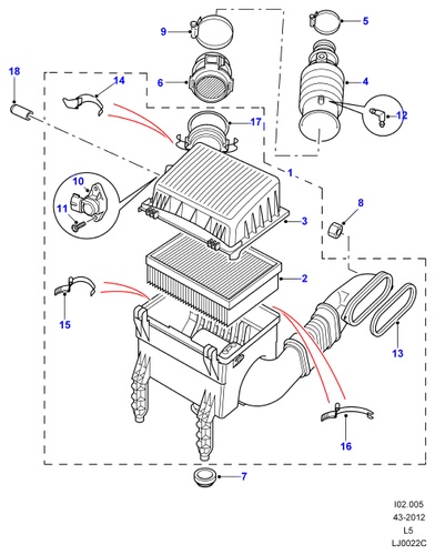 Conector Discovery 2 e/ou Range Rover