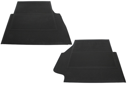 FRONT RUBBER MATS PAIR - DEF