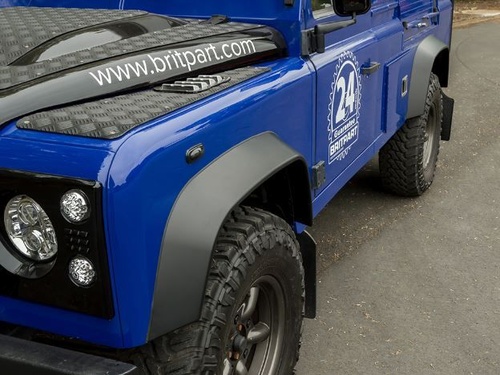 Abas Frente e Trás Defender +3cm (não é necessário cortar guarda-lamas)