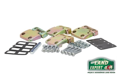 Kit de Dobradiças Frente Defender e Series - Bearmach
