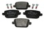 BRAKE PAD SET - REAR - DIESEL ENGINE