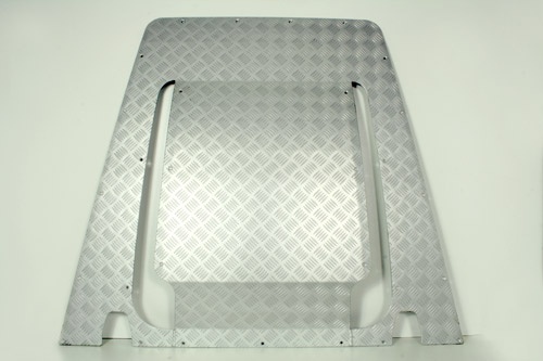 BONNET CHEQUER PLATE