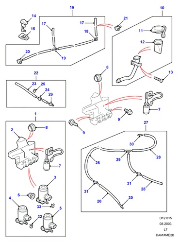 Conector "T" RRC