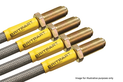 STAINLESS BRAKE HOSE KIT + 40
