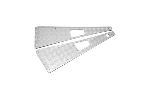 WING TOPS PAIR - SILVER - L/H AERIEL
