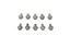 SCREW-FLANGED HEAD M6 X 12MM