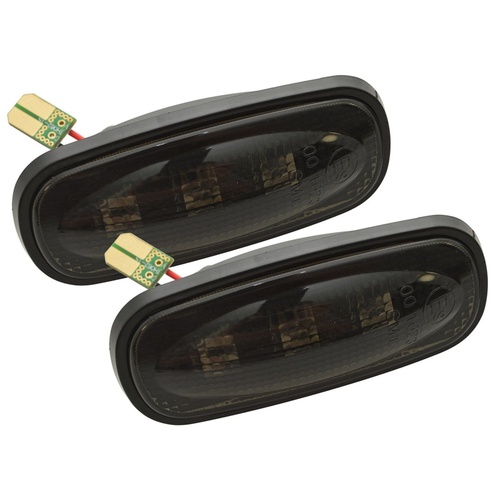 Piscas laterais fumados LED Dynamic Discovery 2/ Freelander / Defender (par)