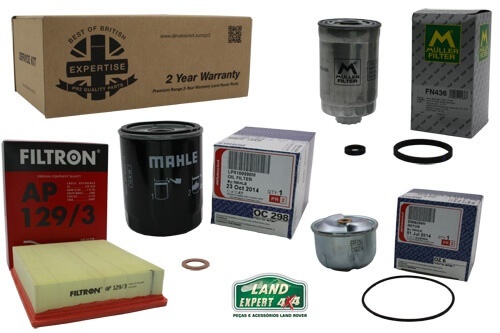 Kit revisão Defender e Discovery 2 Td5