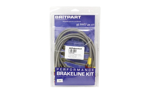 STAINLESS BRAKE HOSE KIT + 40
