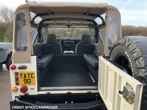 Capota lona Defender 90 XS