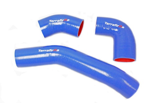 TERRAFIRMA SILICONE INTERCOOLER HOSE KIT BLUE 90/110/130 TD4 2.2 EARLY