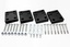 DEFENDER FRONT DOOR HINGES ANODISED BLACK
