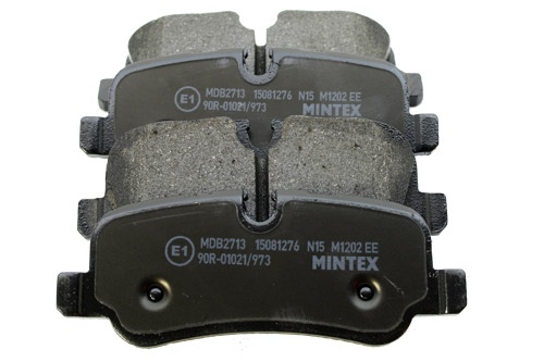 BRAKE PAD SET - REAR - LESS SPRINGS
