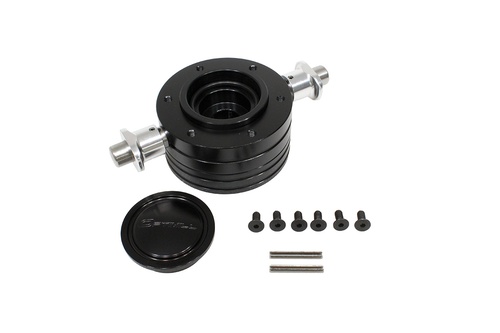 STEERING WHEEL BOSS QUICK RELEASE 48 SPLINE BLACK