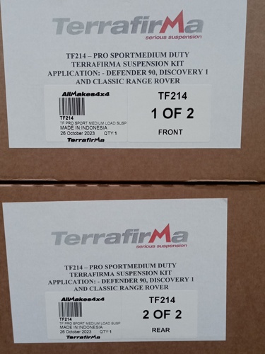 Kit suspensão Pro Sport Médio Def 90/ Disc1/ RRC