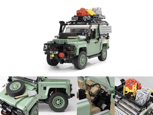 Defender 90 LEGO com 2336 peças
