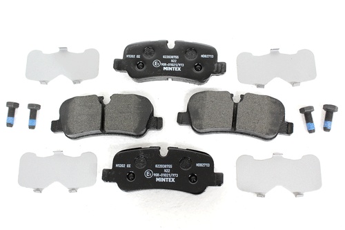 BRAKE PAD SET - REAR - LESS SPRINGS
