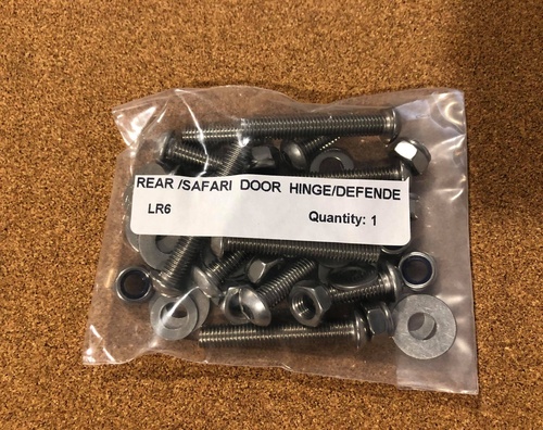 Kit Parafusos Restauro Aço Inox Defender 90 /110 (2p)