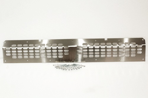 TF FRONT GRILLE LOWER WITH AIR CON STAINLESS STEEL DEFENDER