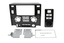 PIANO BLACK PUMA DOUBLE DIN UNIT FASCIA
