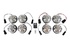 Kit farolins transparentes Defender - Wipac