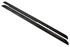 SIDE SILLS CHEQUER PLATE - BLACK - DEF 110 NON-S/WAGON