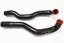 TERRAFIRMA SILICONE INTERCOOLER HOSE KIT BLACK 90/110/130 TD4