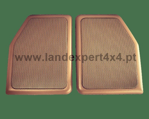 Tampas colunas Range Rover Classic Soft Dash (par)