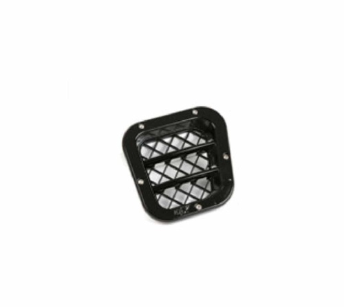 Grelha entrada de ar lateral Defender KBX - preto brilhante