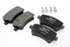 BRAKE PAD SET - REAR - WITH CLIPS