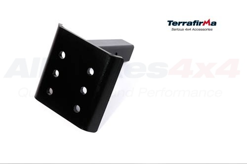 TERRAFIRMA 2" RECEIVER DROP PLATE - DEF - UPTO 1998