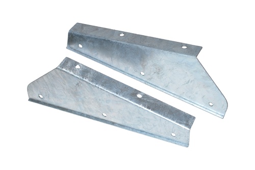 PAIR OF GALV FRONT MUDFLAP BRACKETS