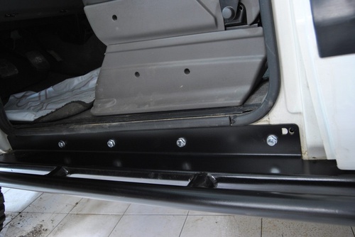 Estribos com protecção tubular para Discovery II