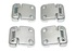 2ND ROW DOOR HINGE KIT SS PUMA FIXINGS