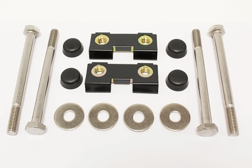 Placa e parafusos para choques - DEF ALL