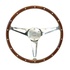 Volante Madeira "Evander Wood Rim" 15" com cubo