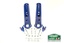 Mega sport front ajust shock mount kit