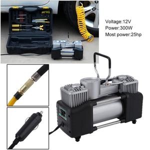 Compressor de Ar Duplo Cilindro Portátil
